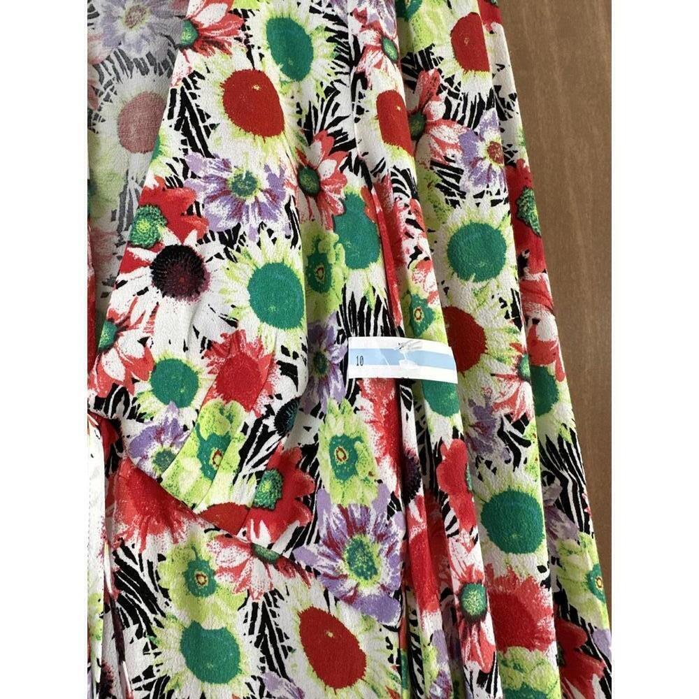NWT AFRM Caprice Long Sleeve Mini Dress in Summer Daisy Bouquet Women’s size XS - Picture 6 of 13